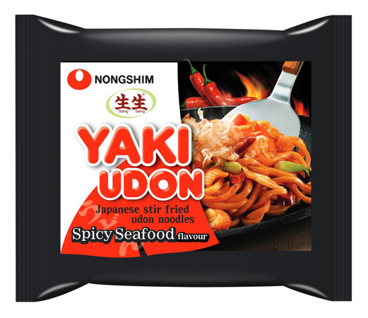 Nongshim Yaki Udon Noodle Spicy Seafood Flavour