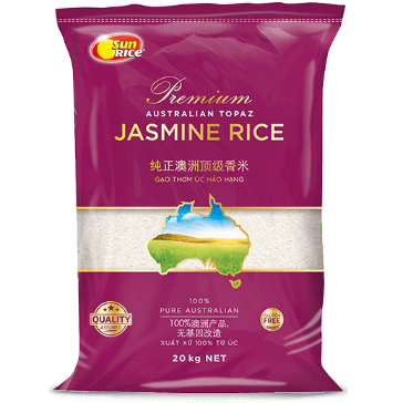 SUN0100- SunRice Jasmine Rice TOPAZ 20KG